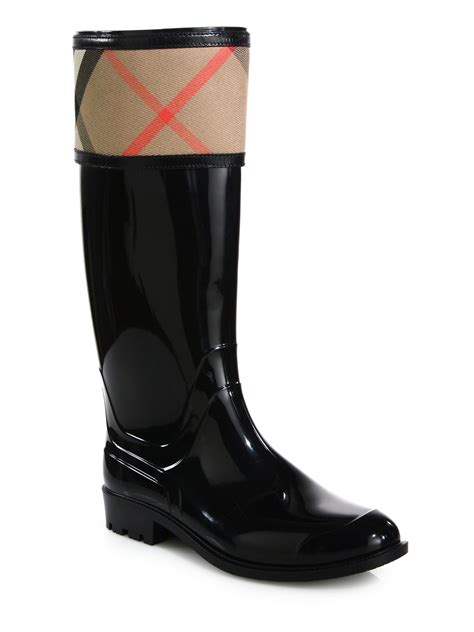 buy burberry crosshill rain boot women|burberry rain boots.